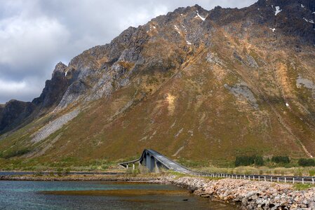 Deserted lofoten norway