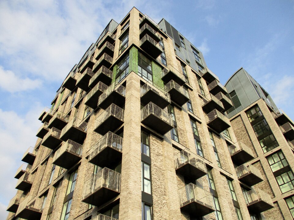 Architecture flats apartments