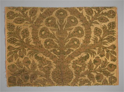 Italian, Milan; Piece; Textiles-Velvets