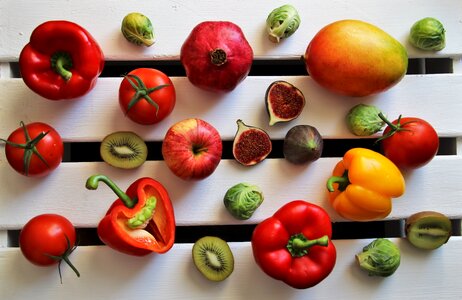 Fresh food paprika