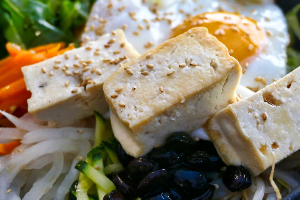 Healthy vegetables lunch