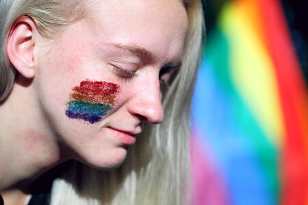 Gay pride lgbt lesbian photo