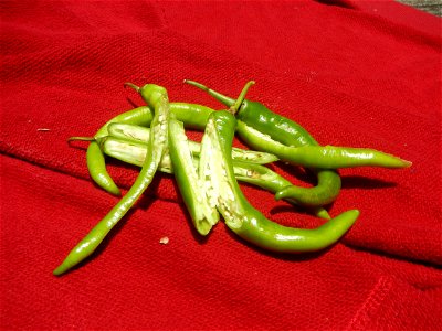 Sinigang na Baboy Nilagang Baboy Patola (Philippines) Capsicum annuum var. longum in the Philippines Siling Mahaba photos taken in Barangay Poblacion 14°57'17"N 120°54'2"E Baliuag, Bulacan, Bulacan pr