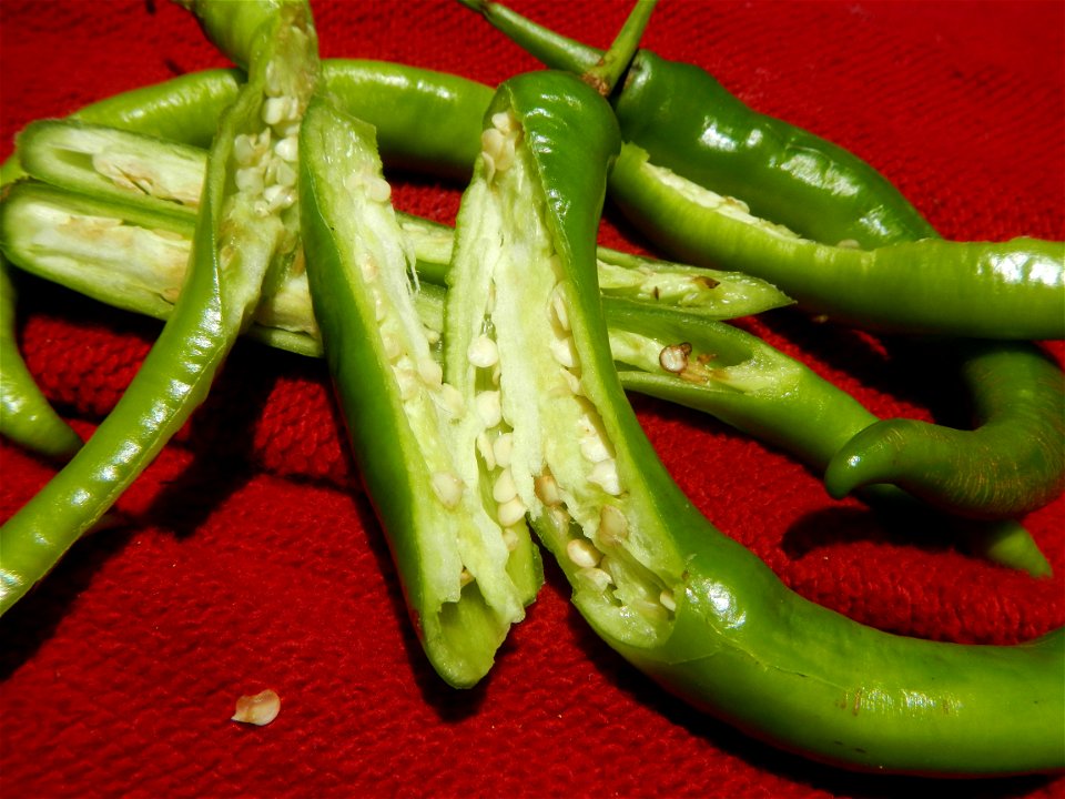 Sinigang na Baboy Nilagang Baboy Patola (Philippines) Capsicum annuum var. longum in the Philippines Siling Mahaba photos taken in Barangay Poblacion 14°57'17"N 120°54'2"E Baliuag, Bulacan, Bulacan pr