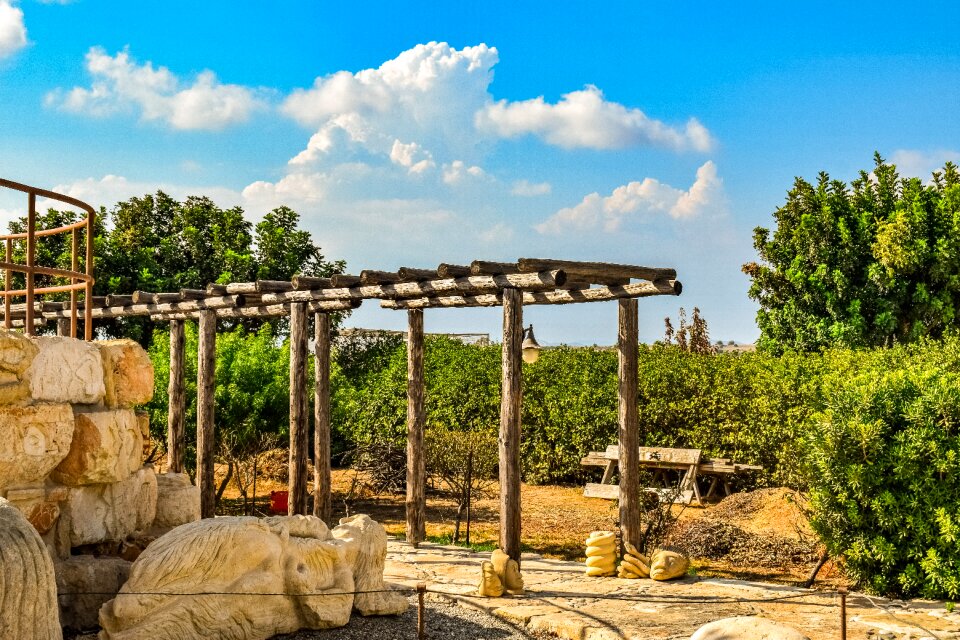Garden petreon sculpture park cyprus