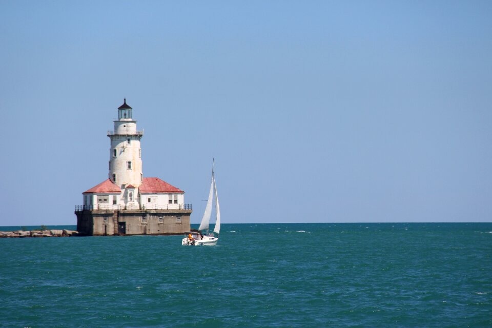 Lighthouse sky scenery