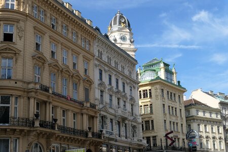 Building window austria photo