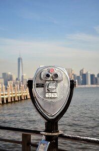 New york glasses skyscrapers
