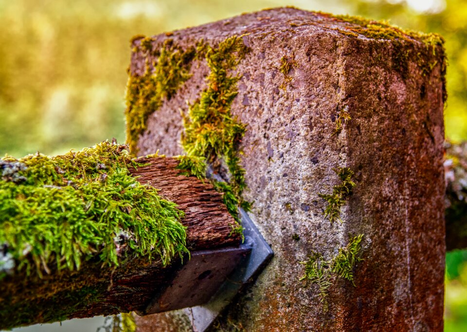 Fouling post concrete