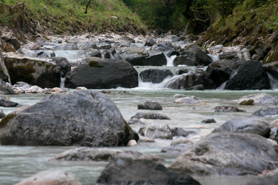 Rock gorge nature photo