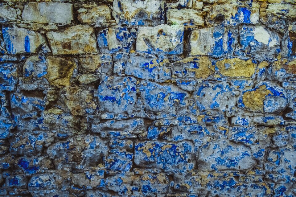 Pattern texture blue