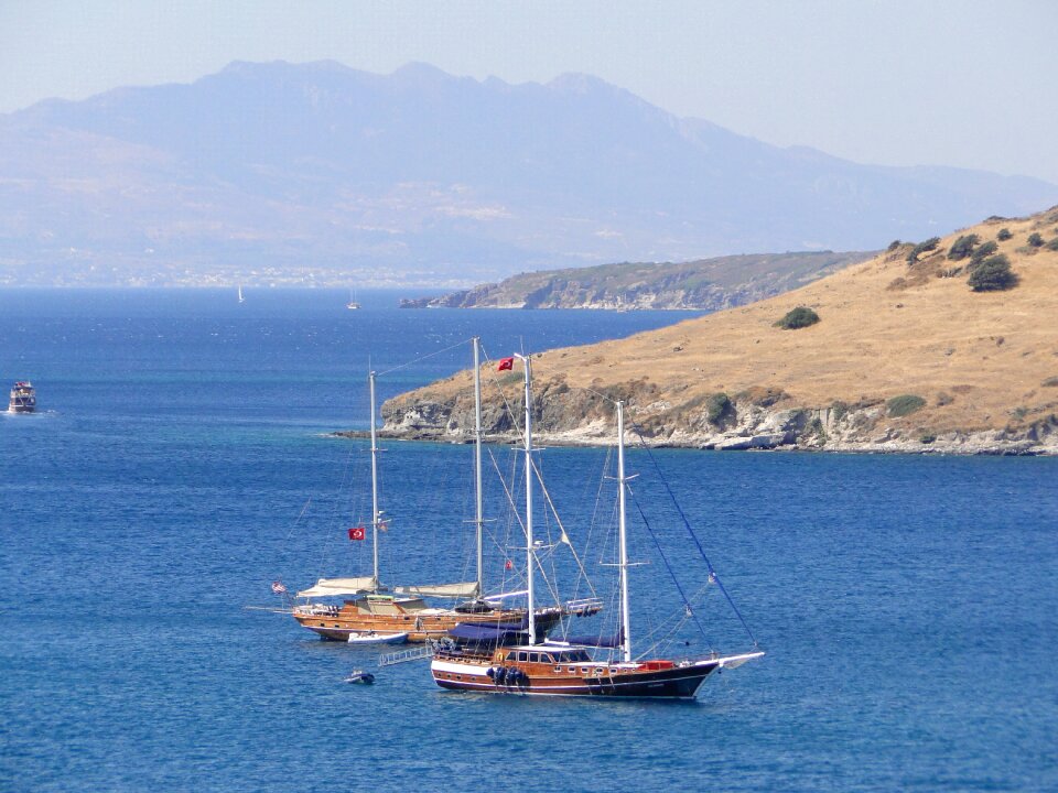 The coast sea nature