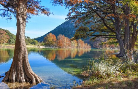 Landscape sky waters photo