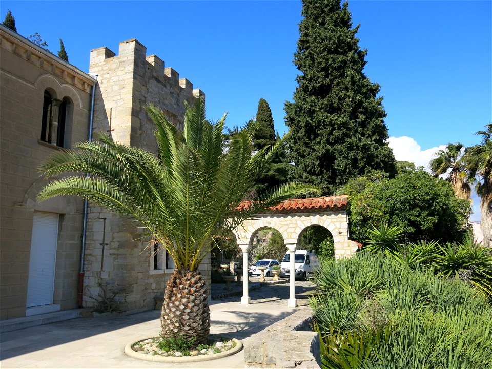 Castel Sainte-Claire in Hyères (Var, France).
