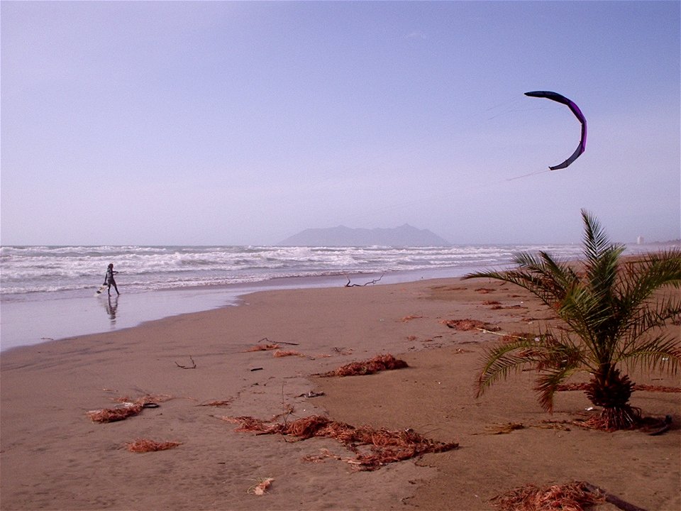 Monte Circeo visto da Terracina