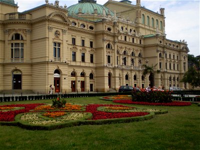 Planty in Kraków, Poland