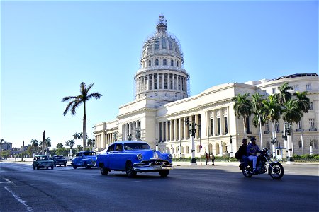 Cuba Havana Caribbean Old Habana Building Travel photo