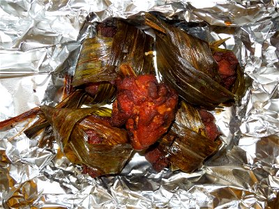 Bismarckia Bismarck Palm Tree, Bismarckia nobilis, Ravenala Ravenala madagascariensis or Traveller's Tree or Traveller's Palm, in Gilbert's Guiguinto Bulacan Restaurant Cuisine of Bulacan, Fried rice 