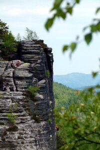 Rock elbe sandstone mountains bergsport