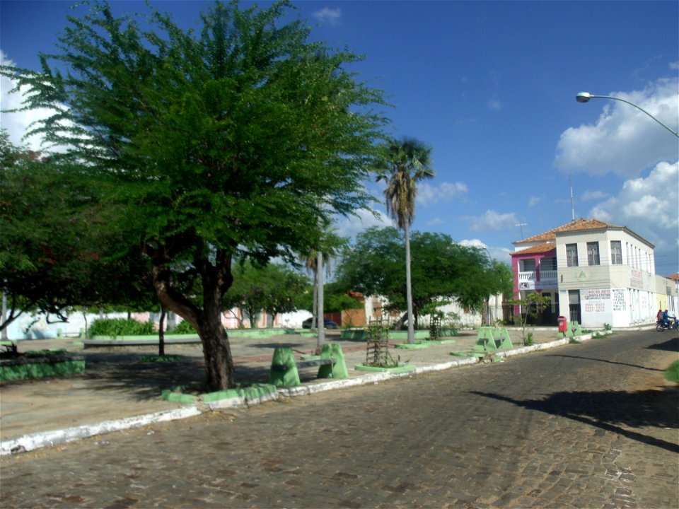 Praça Rui Barbosa em Campo Maior, Piauí.
