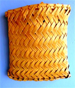 Uru: um recipiente artesanal feita da palha da palmeira babaçu, em Tianguá, no Ceará.
