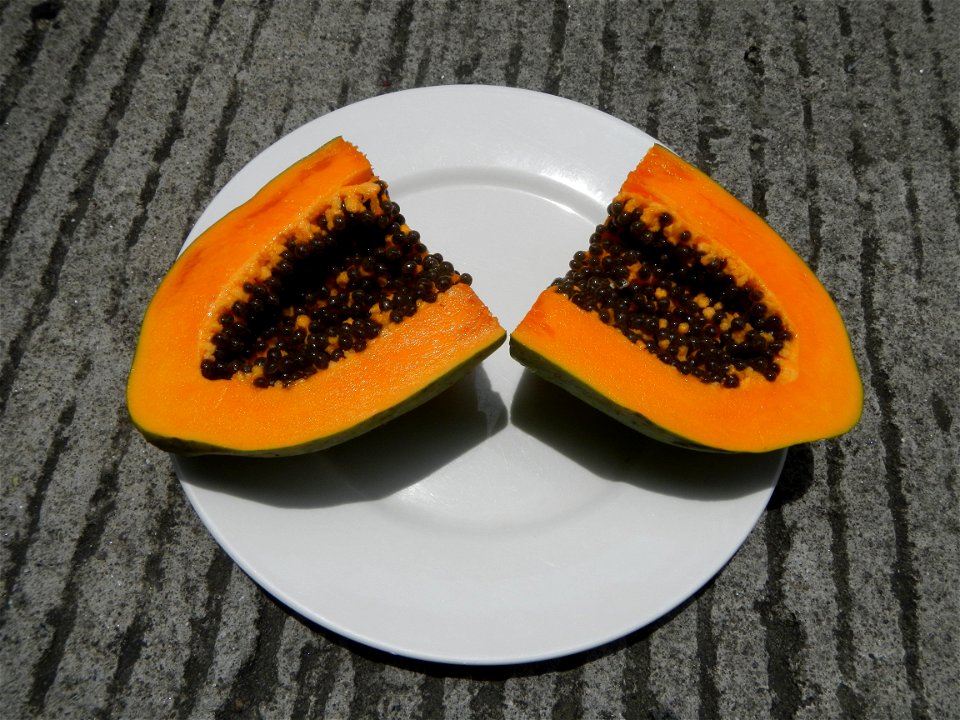 Cuisine of Bulacan home made foods Carica papaya.
