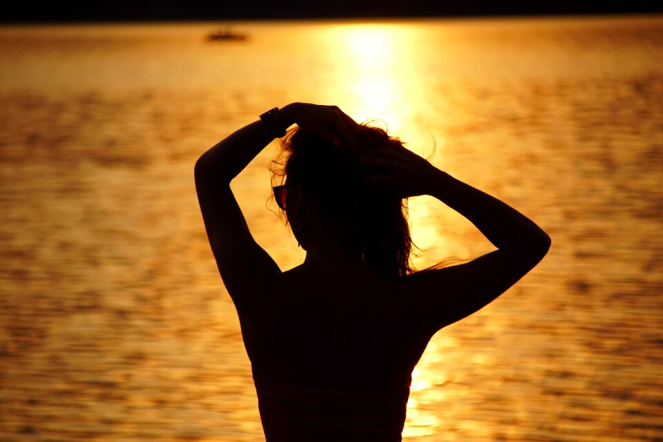 Lake girl people