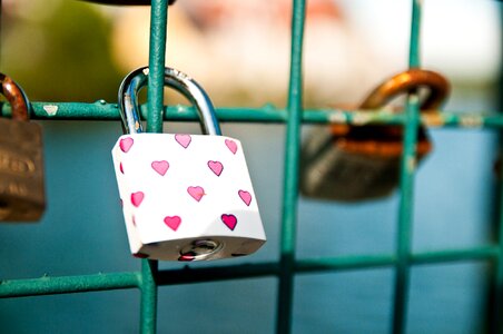 Heart romantic love message