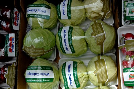 Vegetables on display at the Surkh Rod vegetable packing facility in Surkh Rod, Nangarhar Province of Afghanistan, February 9, 2011. (S.K. Vemmer/Department of State) photo