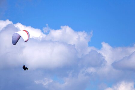 Blue freedom paragliding