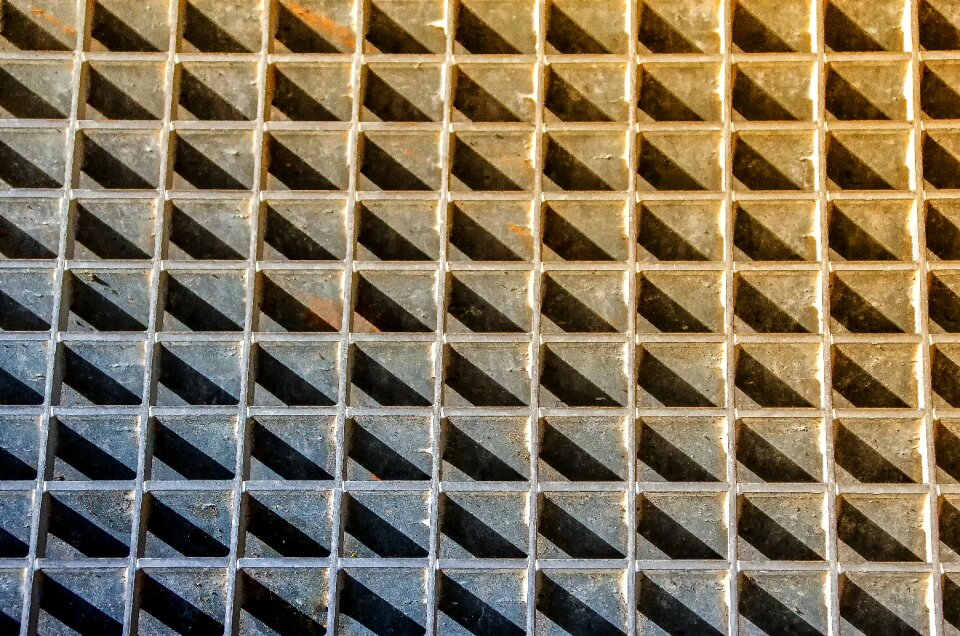 Grille background pattern blue