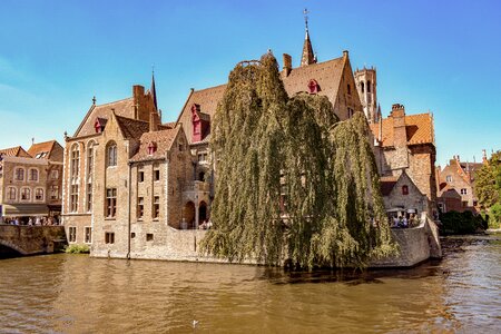 River architecture buildings photo