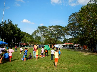 Anao, Tarlac Town Marker and Municipal Plaza, (in Barangay Poblacion, Anao, Tarlac, Tarlac Province, Cananga odorata ylang-ylang is Tagalog word ilang, meaning "wilderness", Capital of the Philippines