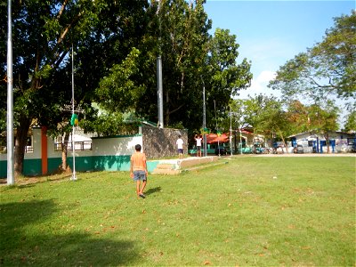 Anao, Tarlac Town Marker and Municipal Plaza, (in Barangay Poblacion, Anao, Tarlac, Tarlac Province, Cananga odorata ylang-ylang is Tagalog word ilang, meaning "wilderness", Capital of the Philippines
