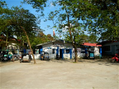 Anao, Tarlac Town Marker and Municipal Plaza, (in Barangay Poblacion, Anao, Tarlac, Tarlac Province, Cananga odorata ylang-ylang is Tagalog word ilang, meaning "wilderness", Capital of the Philippines