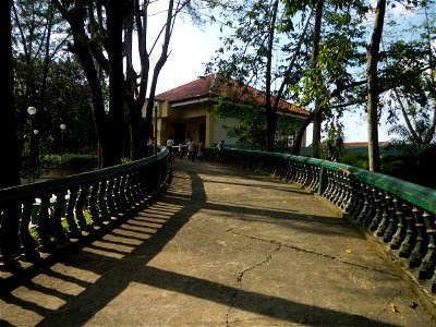 Anao, Tarlac Municipal Hall and Anao, Tarlac Town Marker and Municipal Plaza, (in Barangay Poblacion, Anao, Tarlac, Tarlac Province, Cananga odorata ylang-ylang is Tagalog word ilang, meaning "wildern