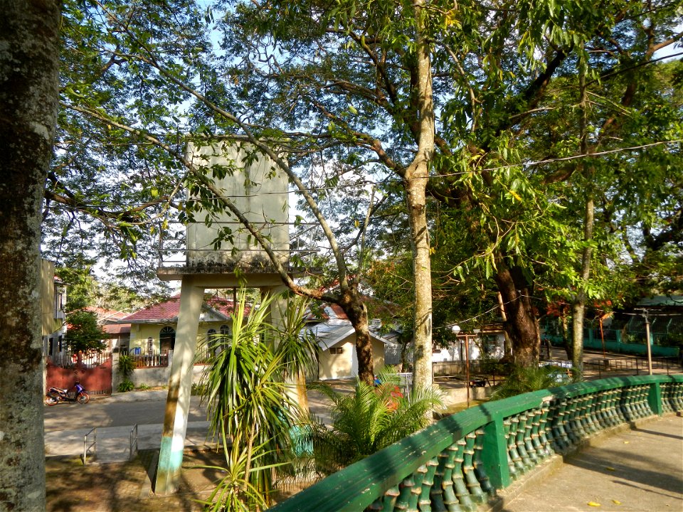 Anao, Tarlac Municipal Hall and Anao, Tarlac Town Marker and Municipal Plaza, (in Barangay Poblacion, Anao, Tarlac, Tarlac Province, Cananga odorata ylang-ylang is Tagalog word ilang, meaning "wildern