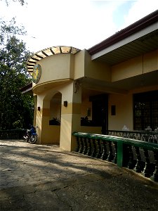 Anao, Tarlac Municipal Hall and Anao, Tarlac Town Marker and Municipal Plaza, (in Barangay Poblacion, Anao, Tarlac, Tarlac Province, Cananga odorata ylang-ylang is Tagalog word ilang, meaning "wildern