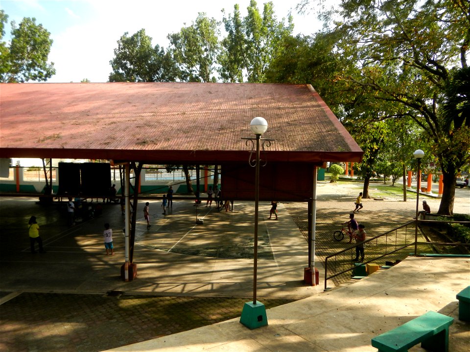 Anao, Tarlac Municipal Hall and Anao, Tarlac Town Marker and Municipal Plaza, (in Barangay Poblacion, Anao, Tarlac, Tarlac Province, Cananga odorata ylang-ylang is Tagalog word ilang, meaning "wildern