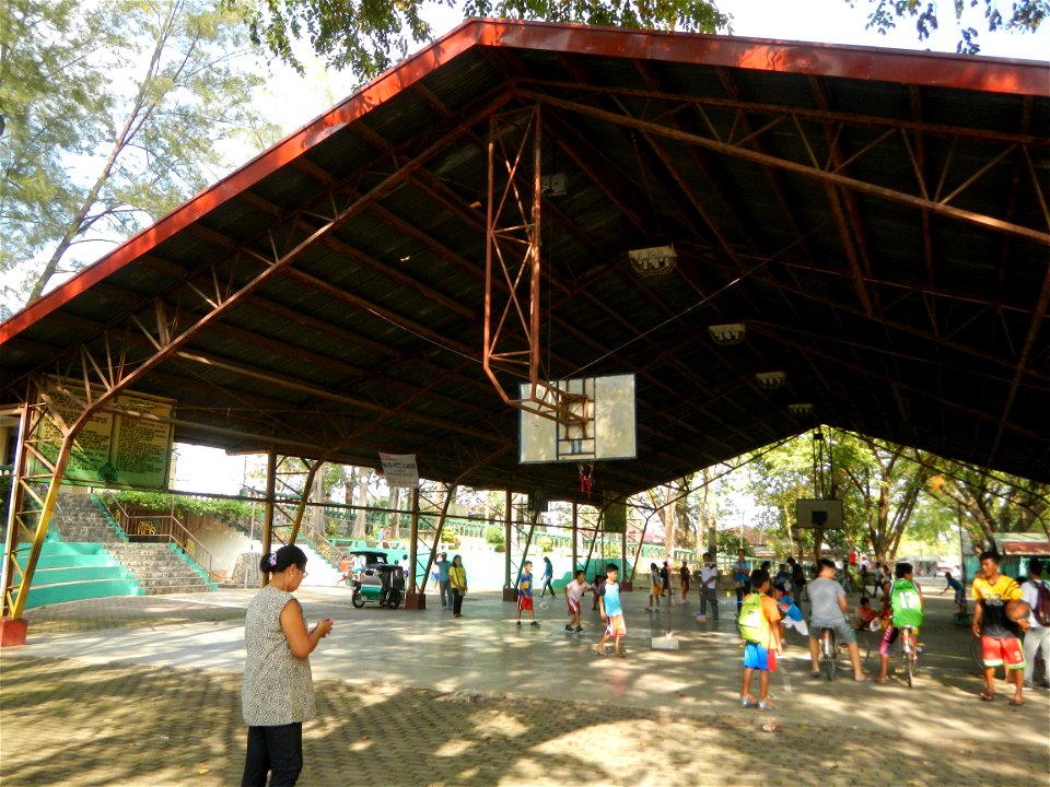Anao, Tarlac Municipal Hall and Anao, Tarlac Town Marker and Municipal Plaza, (in Barangay Poblacion, Anao, Tarlac, Tarlac Province, Cananga odorata ylang-ylang is Tagalog word ilang, meaning "wildern