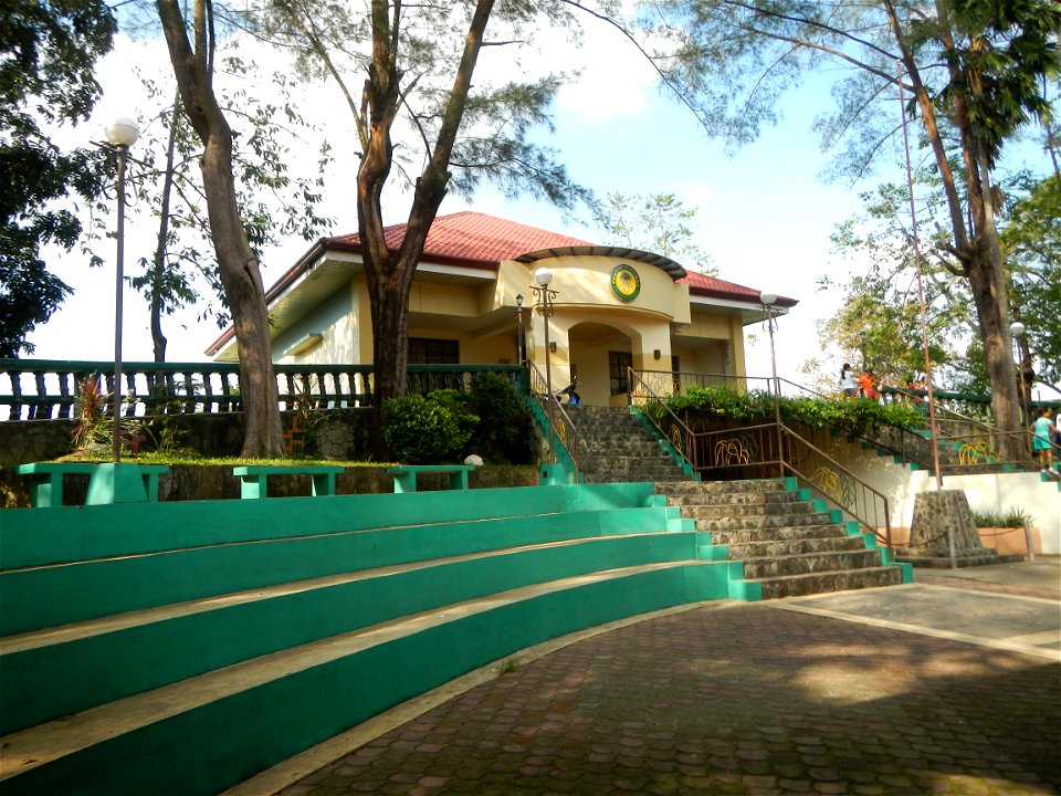 Anao, Tarlac Municipal Hall and Anao, Tarlac Town Marker and Municipal Plaza, (in Barangay Poblacion, Anao, Tarlac, Tarlac Province, Cananga odorata ylang-ylang is Tagalog word ilang, meaning "wildern