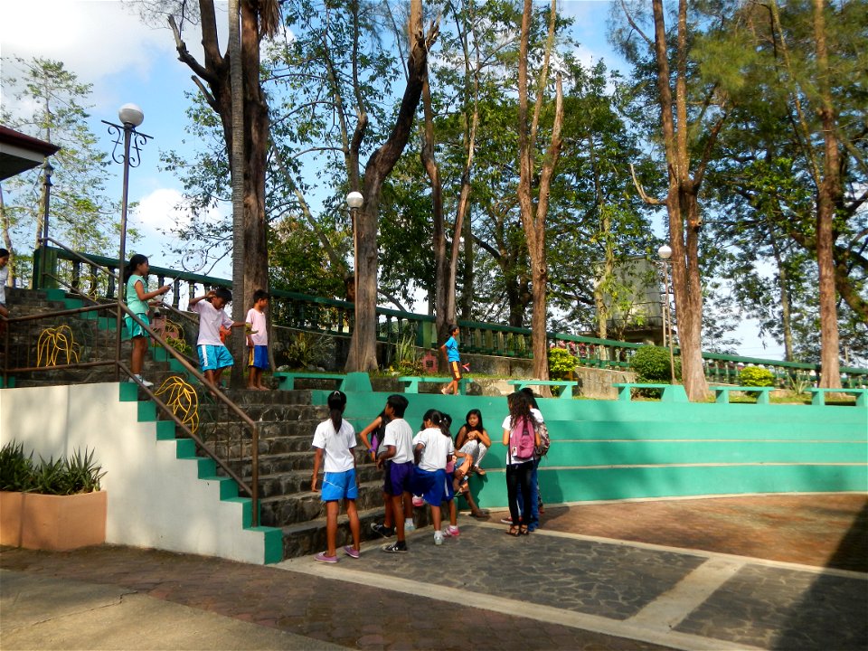 Anao, Tarlac Municipal Hall and Anao, Tarlac Town Marker and Municipal Plaza, (in Barangay Poblacion, Anao, Tarlac, Tarlac Province, Cananga odorata ylang-ylang is Tagalog word ilang, meaning "wildern
