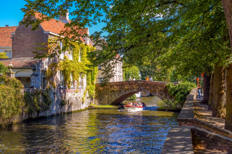 Bridge river architecture photo