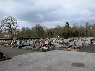 New cemetery of Vaires-sur-Marne (Seine-et-Marne, France).