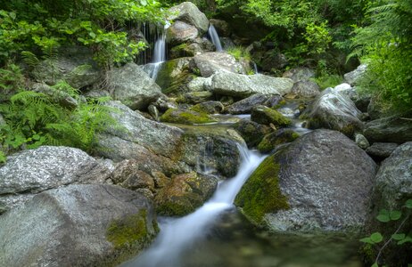 Waterfalls outdoors scenic photo