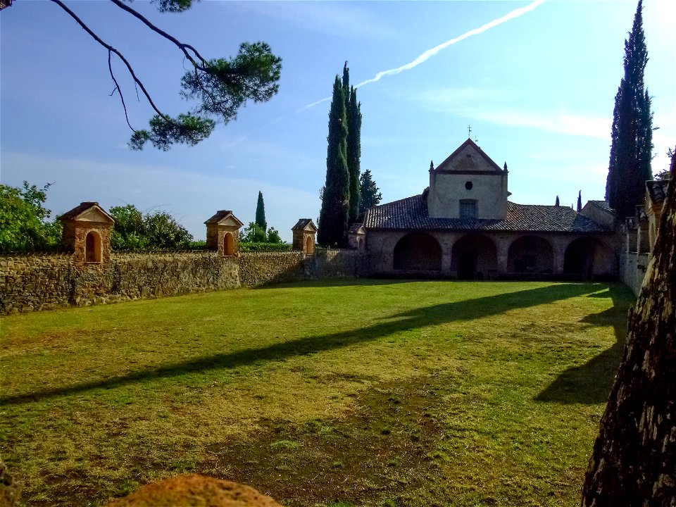 Ancient Franciscan convent of "La Scarzuola" - Montegabbione, Terni - Mausoleum of the Counts of Marsciano