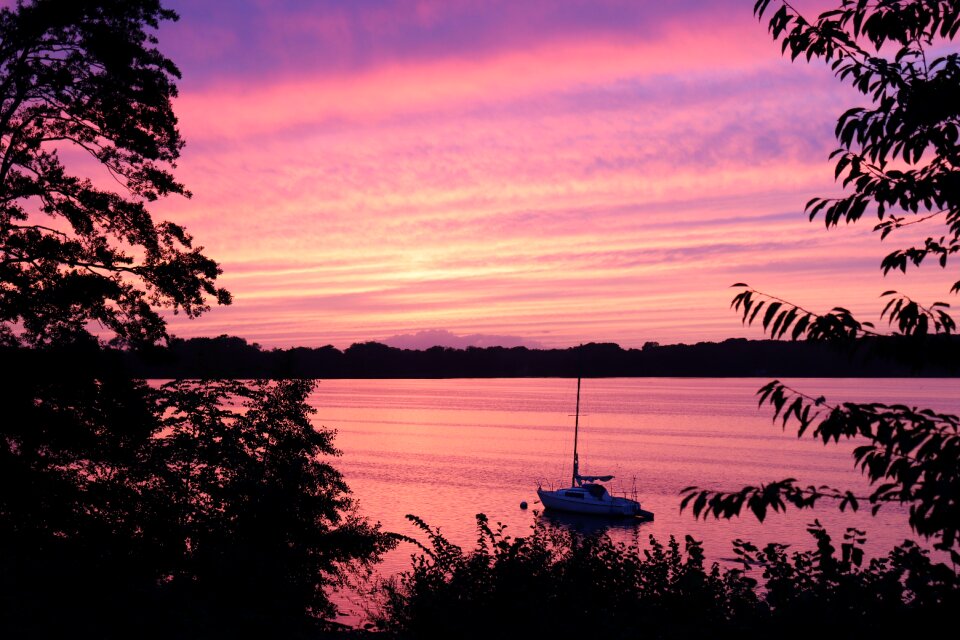 Boat lake nature