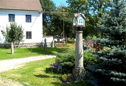 Poutní zastavení v Šejbech. photo