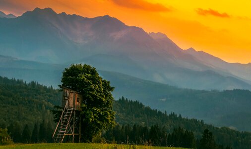 Tatry landscape mountains photo