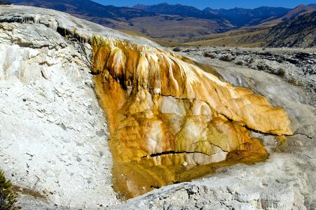 Springs yellowstone national photo